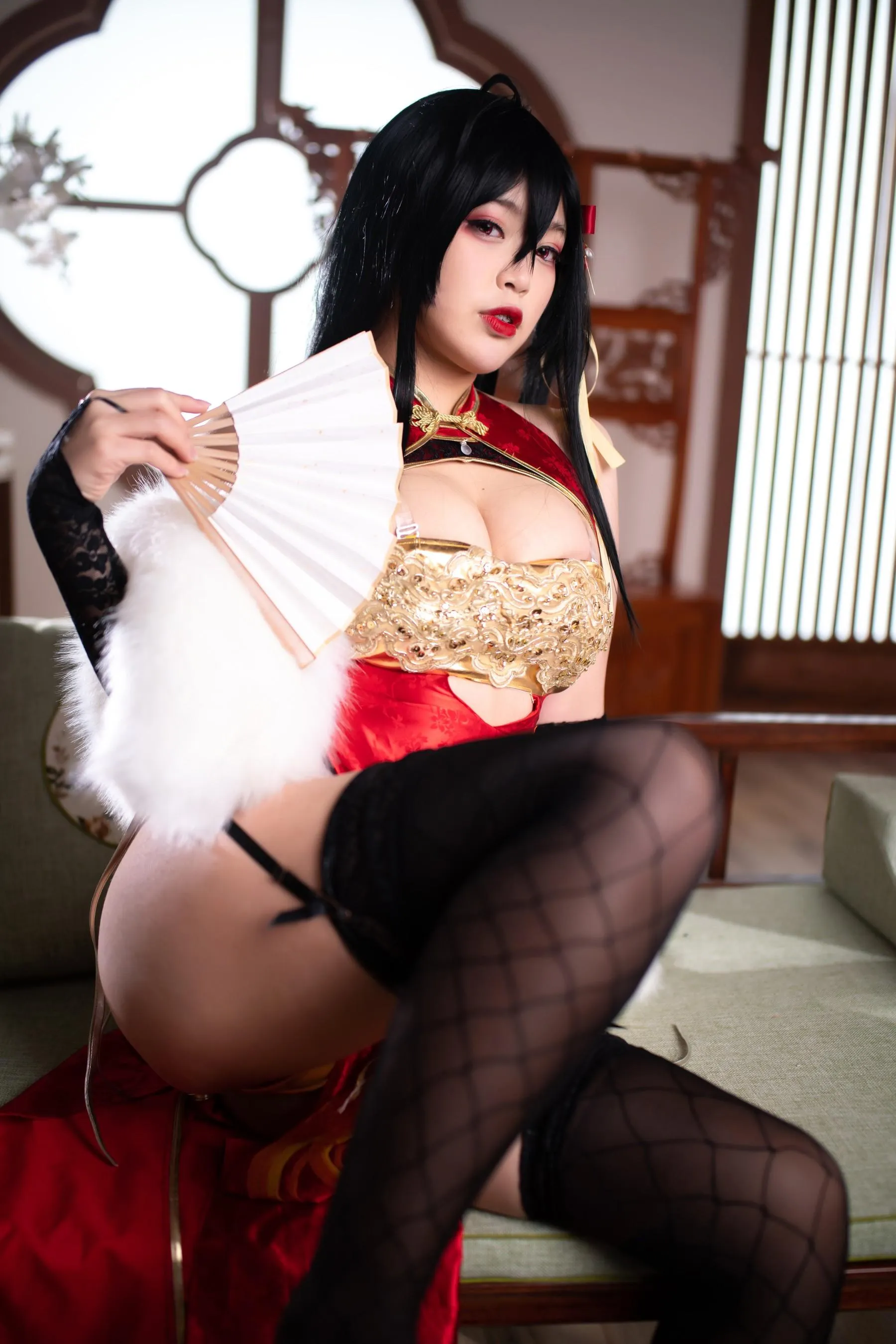 白烨 – NO.17 大凤旗袍新年限定 [64P]插图9